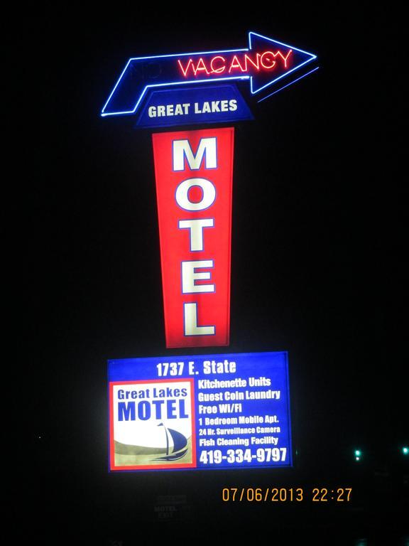 Great Lakes Motel フリーモント エクステリア 写真